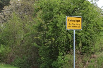 Ortseingangsschild